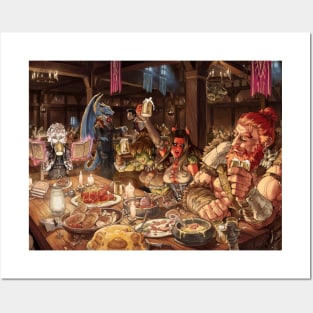 Dungeons and Dragons - The feast Posters and Art